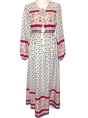 MISSLOOK  Boho Maxi Dress Women‎ Size Small